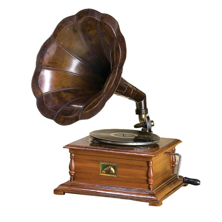 gramofon na šelakové desky