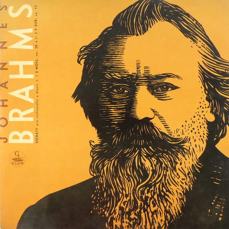 Johannes Brahms, André Navarra, Alfred Holeček - Sonáty Pro Violoncello A Klavír Č. 1 E Moll, Op. 38 A Č. 2 F Dur, Op. 99 - LP / Vinyl