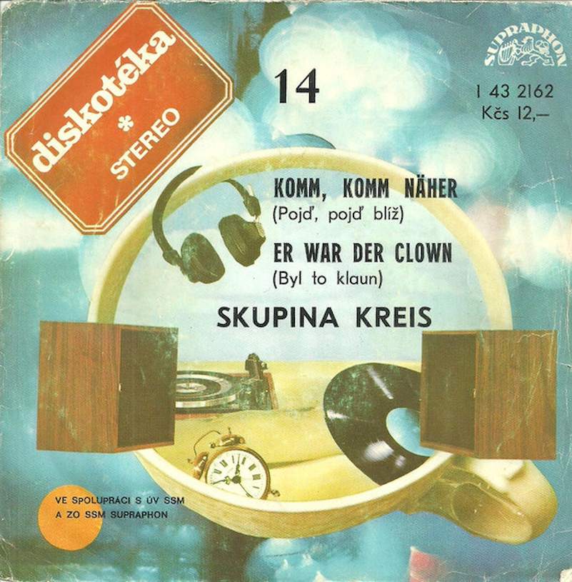 Kreis - Komm, Komm Näher (Pojď, Pojď Blíž) / Er War Der Clown (Byl To Klaun) - SP / Vinyl