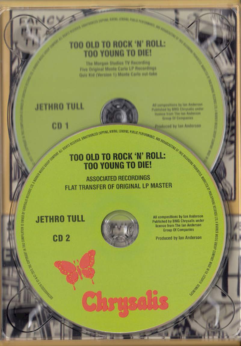 Jethro Tull - Too Old To Rock 'N' Roll: Too Young To Die! (The TV Special Edition) - CD + DVD