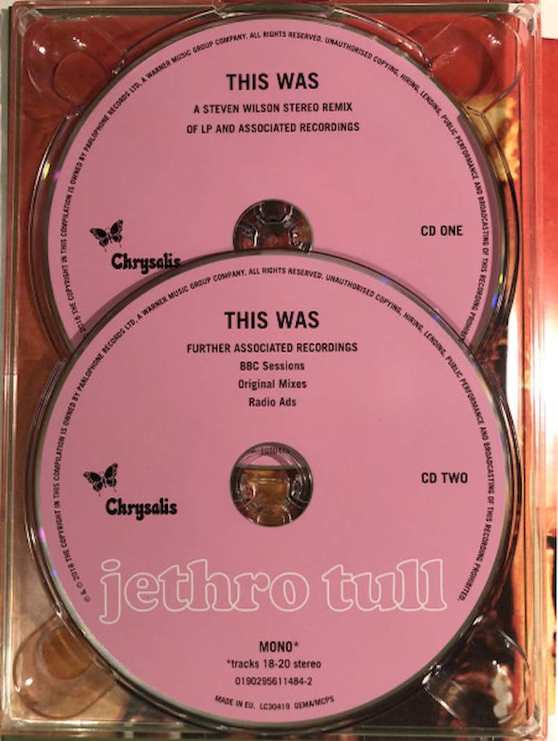 Jethro Tull - This Was (The 50th Anniversary Edition) - CD + DVD