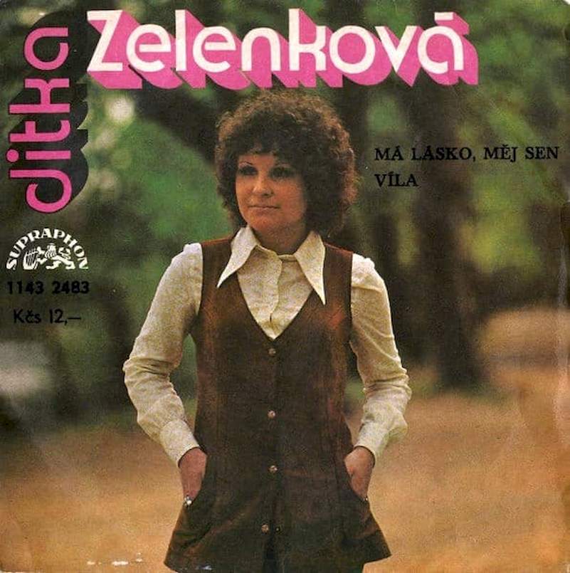 Jitka Zelenková - Má Lásko, Měj Sen / Víla - SP / Vinyl