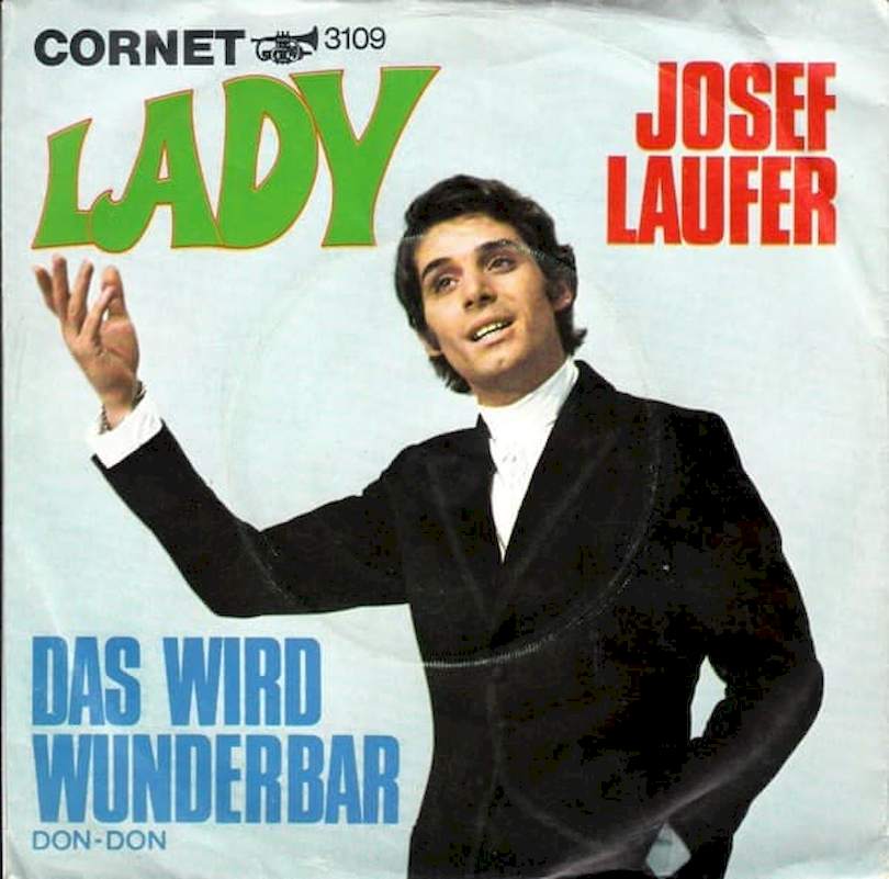 Josef Laufer - Lady - SP / Vinyl