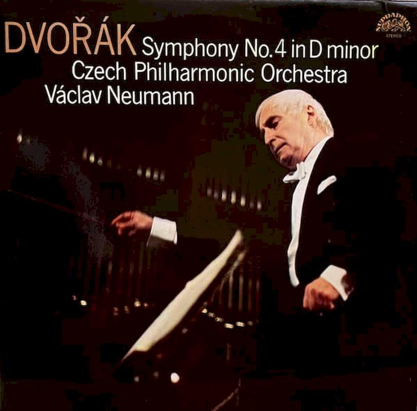 Antonín Dvořák - The Czech Philharmonic Orchestra, Václav Neumann - Symphony No. 4 In D Minor - LP / Vinyl