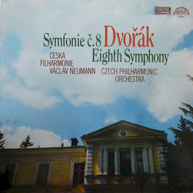 Antonín Dvořák - The Czech Philharmonic Orchestra, Václav Neumann - Symfonie č. 8 / Eighth Symphony - LP / Vinyl