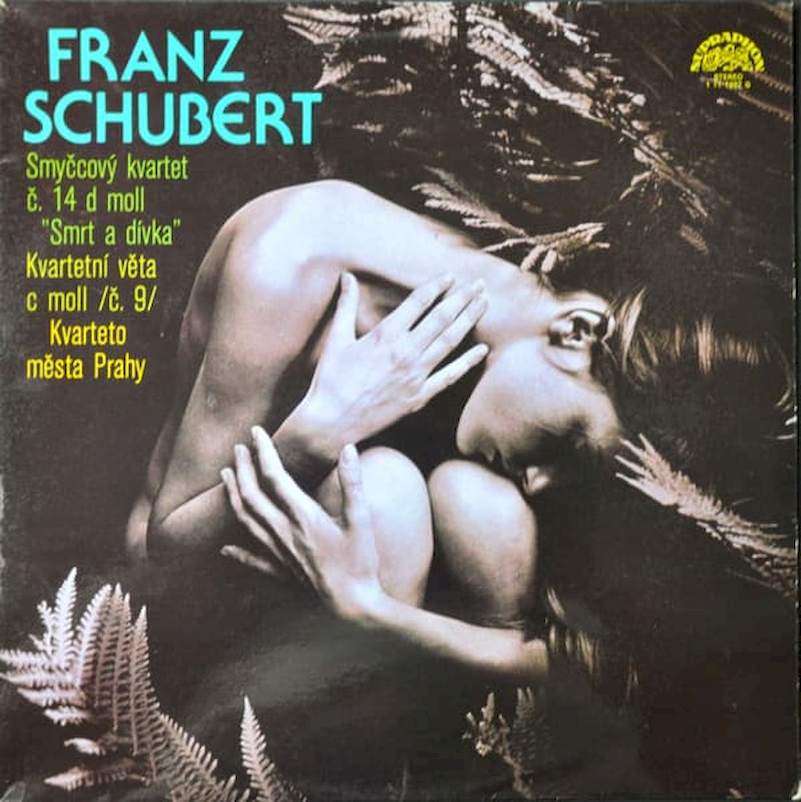 Franz Schubert, Prague String Quartet - Smyčcový Kvartet Č. 14 D Moll "Smrt A Dívka" / Kvartetní Věta C Moll /Č. 9/ - LP / Vinyl