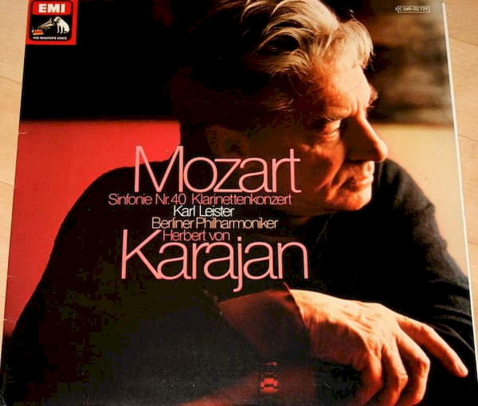 Wolfgang Amadeus Mozart - Sinfonie Nr. 40 Klarinettenkonzert - LP / Vinyl