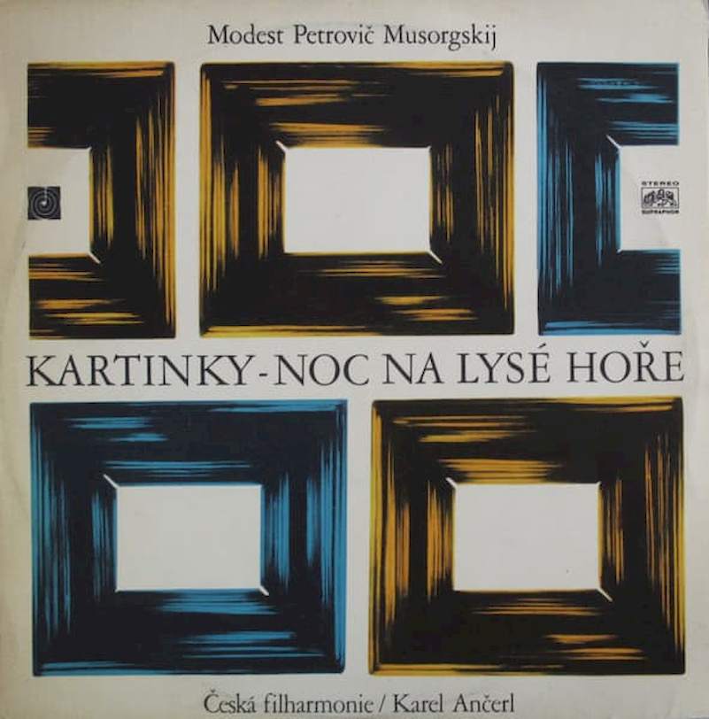 Modest Mussorgsky, The Czech Philharmonic Orchestra, Karel Ančerl - Kartinky / Noc Na Lysé Hoře - LP / Vinyl