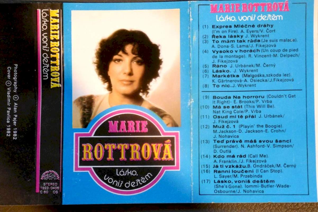 Marie Rottrová - Lásko, Voníš Deštěm - MC / kazeta