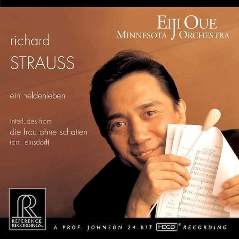 Eiji Oue, Jorja Fleezanis, Minnesota Orchestra - Richard Strauss: Ein Heldenleben & Interludes From Die Frau Ohne Schatten - HDCD