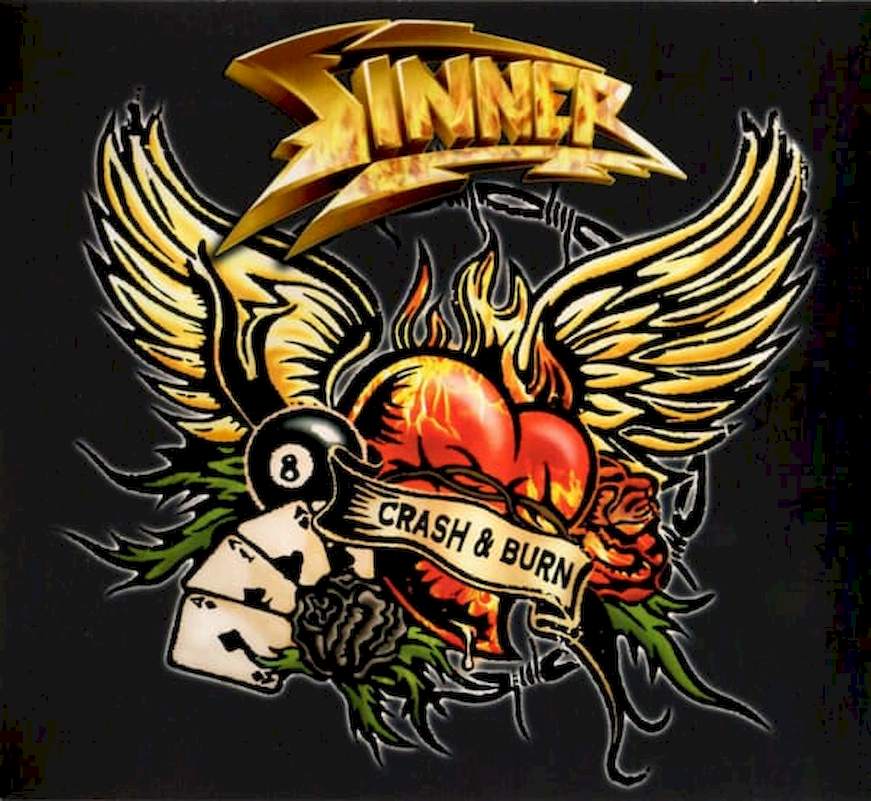 Sinner - Crash & Burn - CD