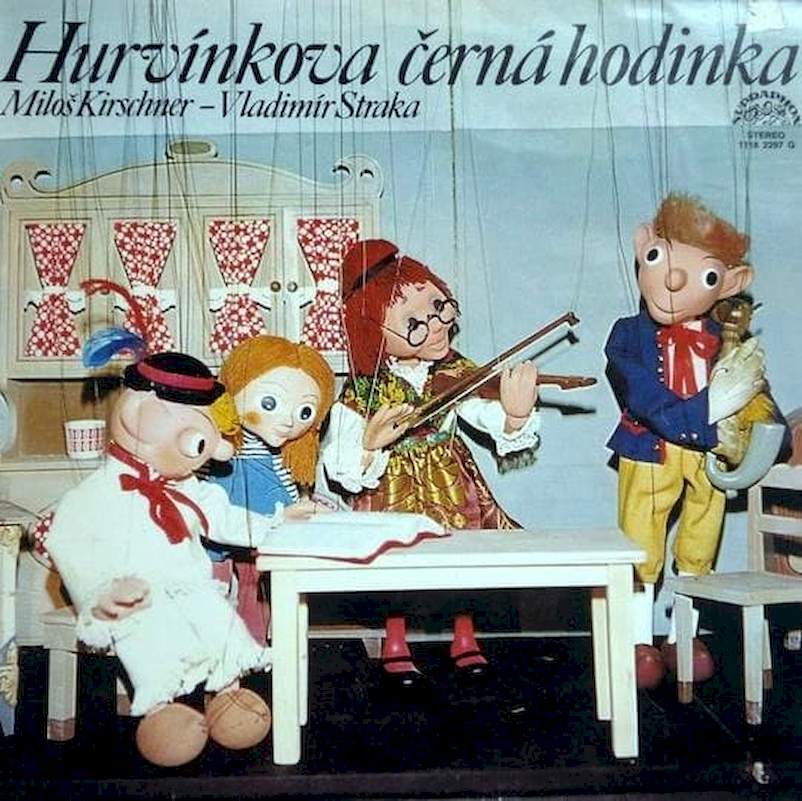 Spejbl & Hurvínek / Miloš Kirschner - Vladimír Straka - Hurvínkova Černá Hodinka - LP / Vinyl