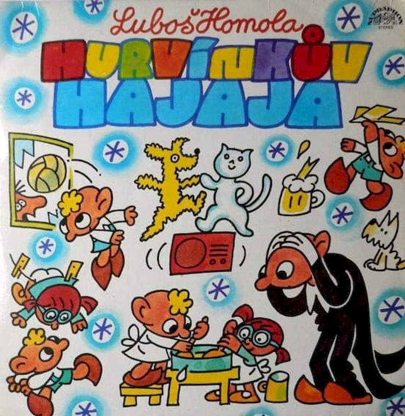 Spejbl & Hurvínek / Luboš Homola - Hurvínkův Hajaja - LP / Vinyl