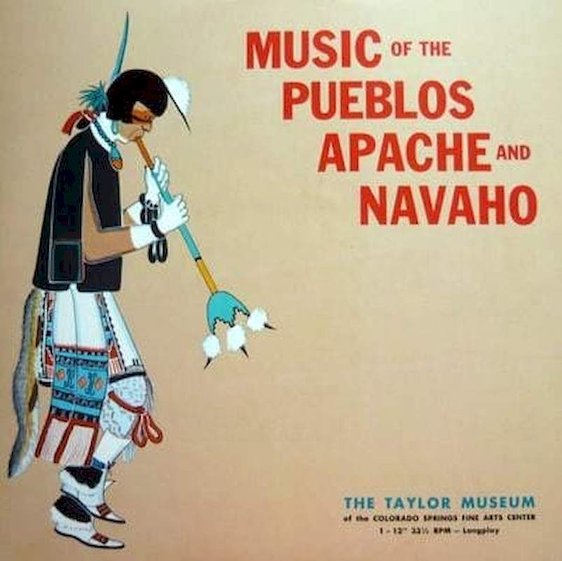 David P. McAllester, Donald N. Brown - Music Of The Pueblos, Apache, And Navaho - LP / Vinyl