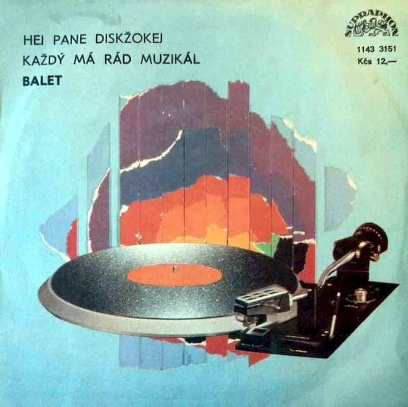 Balet - Hej Pane Diskžokej / Každý Má Rád Muzikál - SP / Vinyl