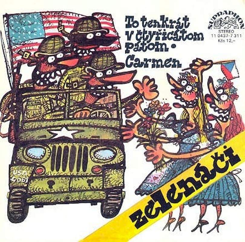 Greenhorns - To Tenkrát V Čtyřicátom Pátom / Carmen (Tonight Carmen) - SP / Vinyl