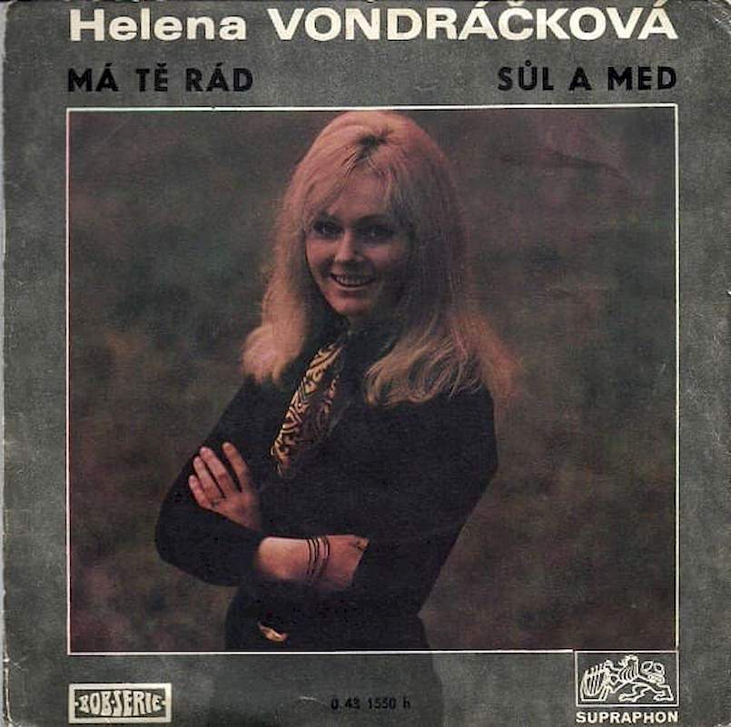 Helena Vondráčková - Má Tě Rád / Sůl A Med - SP / Vinyl