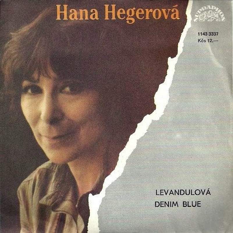 Hana Hegerová - Levandulová / Denim Blue - SP / Vinyl