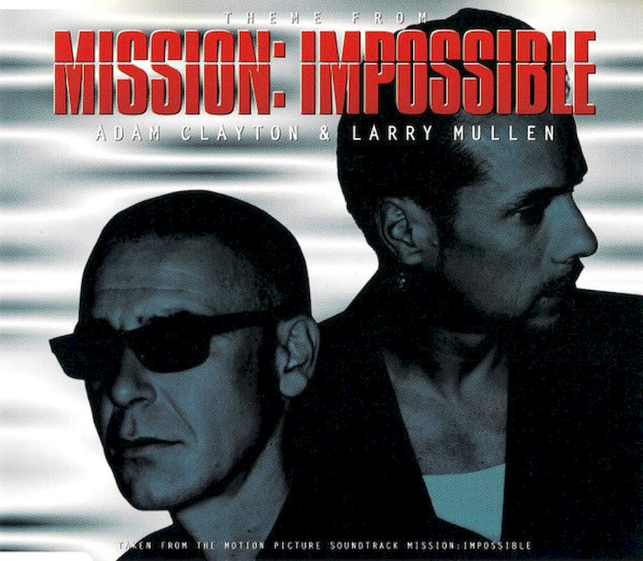 Adam Clayton & Larry Mullen - Theme From Mission: Impossible - CD