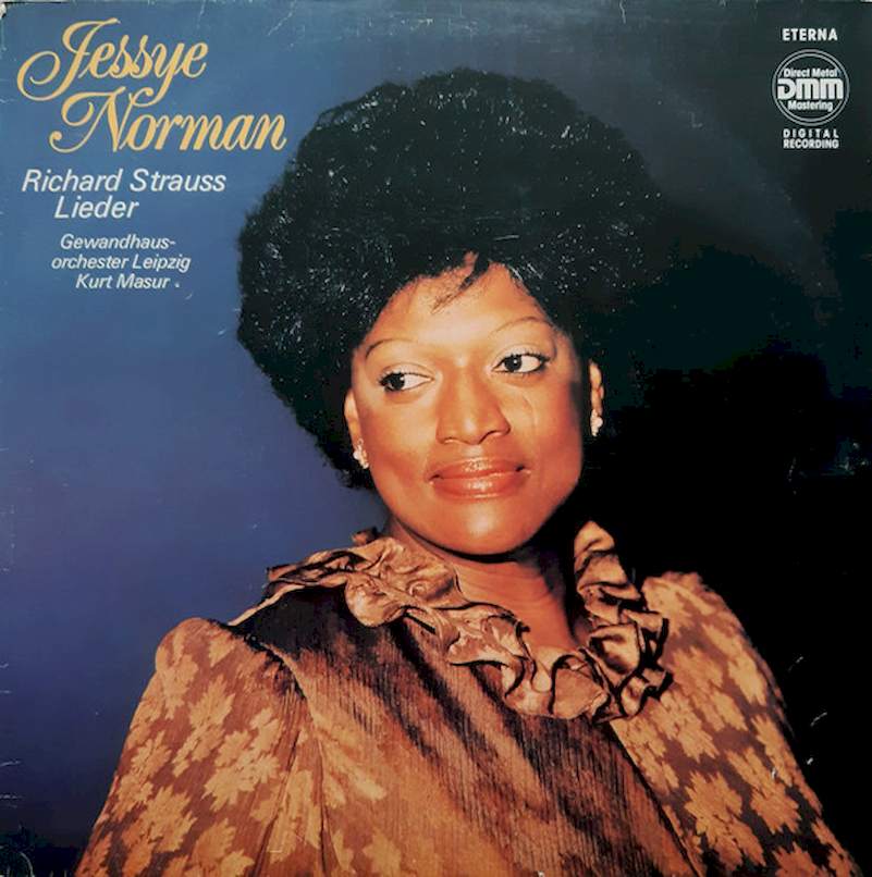 Jessye Norman, Gewandhausorchester Leipzig, Kurt Masur - Richard Strauss - Richard Strauss Lieder - LP / Vinyl