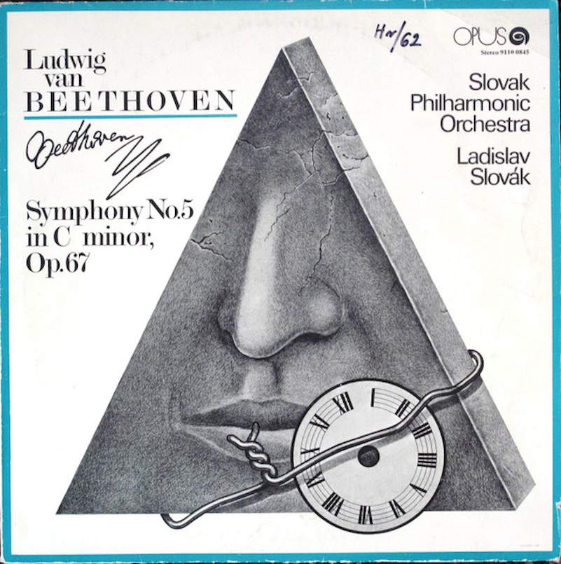 Ludwig Van Beethoven, Slovak Philharmonic Orchestra, Ladislav Slovák - Symphony No. 5 In C-Minor, Op. 67 - LP / Vinyl