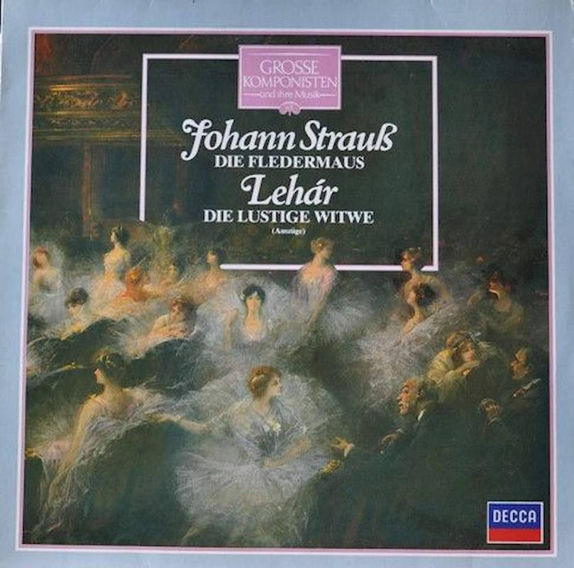 Johann Strauss Jr. / Franz Lehár - Die Fledermaus / Die Lustige Witwe (Auszüge) - LP / Vinyl