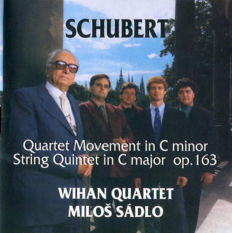 Franz Schubert, Wihan Quartet & Miloš Sádlo - Quartet Movement, String Quintet Op. 163 - CD