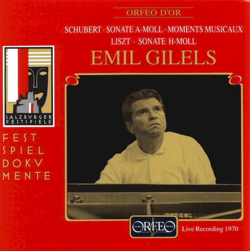 Franz Schubert, Franz Liszt, Emil Gilels - Sonatas, Moments Musicaux - CD