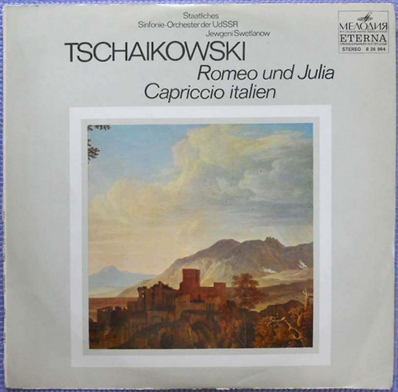 Pyotr Ilyich Tchaikovsky, Evgeni Svetlanov, Russian State Symphony Orchestra - Romeo Und Julia / Capriccio Italien - LP / Vinyl