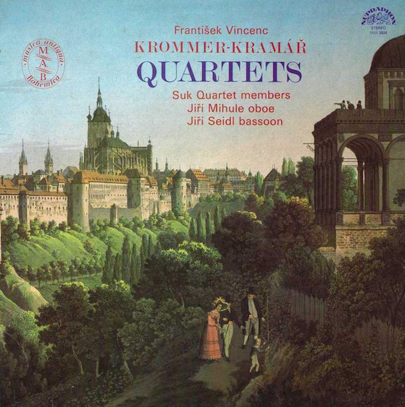 František Vincenc Kramář - Krommer, Suk Quartet, Jiří Mihule, Jiří Seidl - Quartets - LP / Vinyl