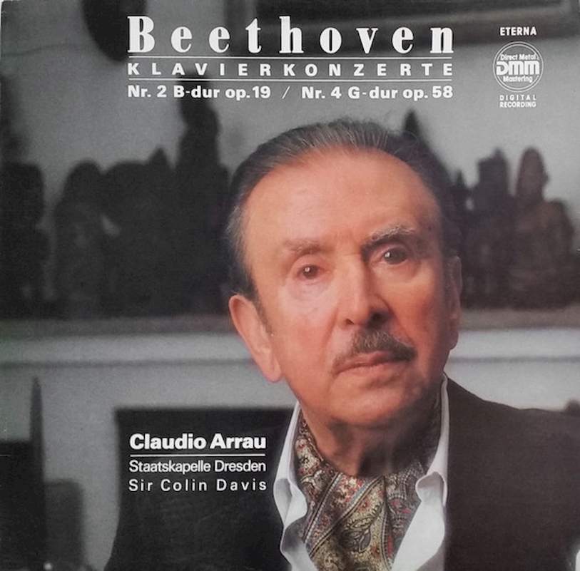 Ludwig van Beethoven, Claudio Arrau, Staatskapelle Dresden, Sir Colin Davis - Klavierkonzerte Nr. 2 B-dur Op. 19 / Nr. 4 G-dur Op. 58 - LP / Vinyl