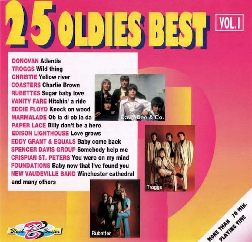 Various - 25 Oldies Best Vol. 1 - CD