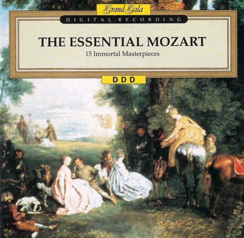 Wolfgang Amadeus Mozart - The Essential Mozart (15 Immortal Masterpieces) - CD
