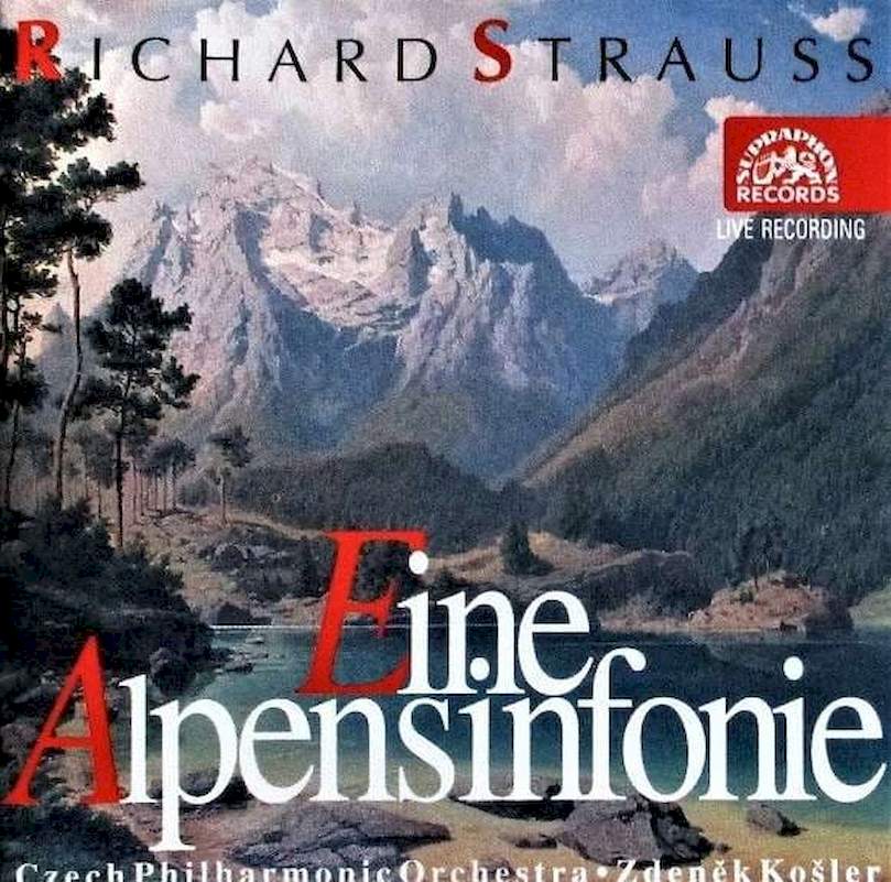 Richard Strauss, The Czech Philharmonic Orchestra, Zdeněk Košler - Eine Alpensinfonie - CD
