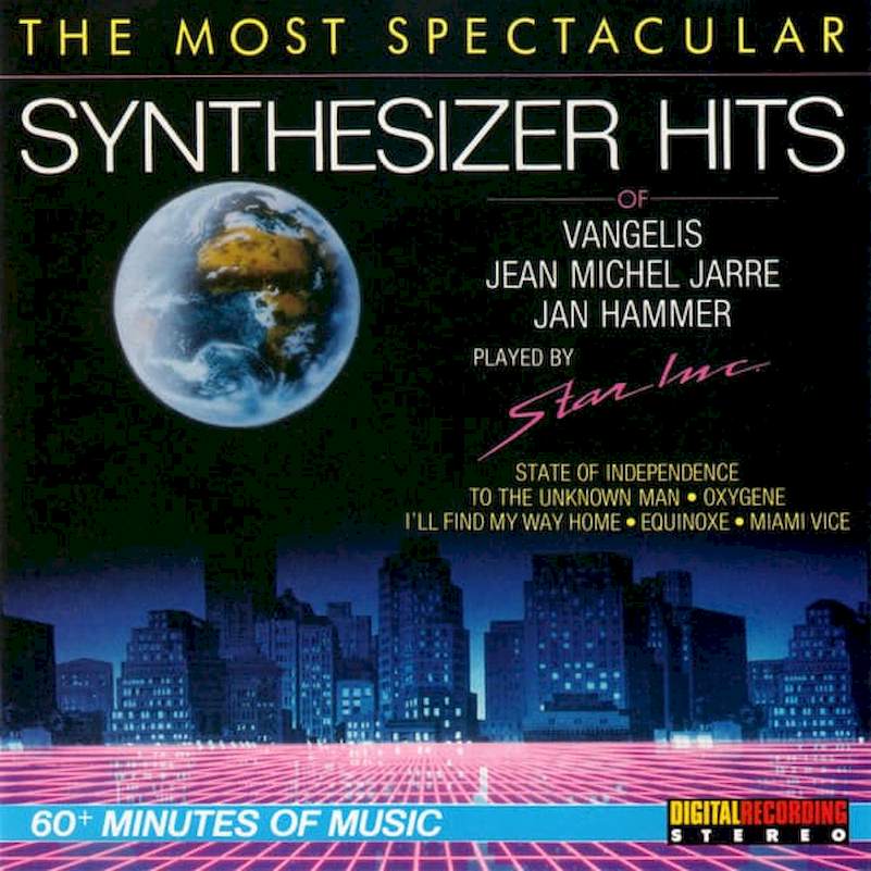Star Inc. - The Most Spectacular Synthesizer Hits Of Vangelis, Jean Michel Jarre & Jan Hammer - CD