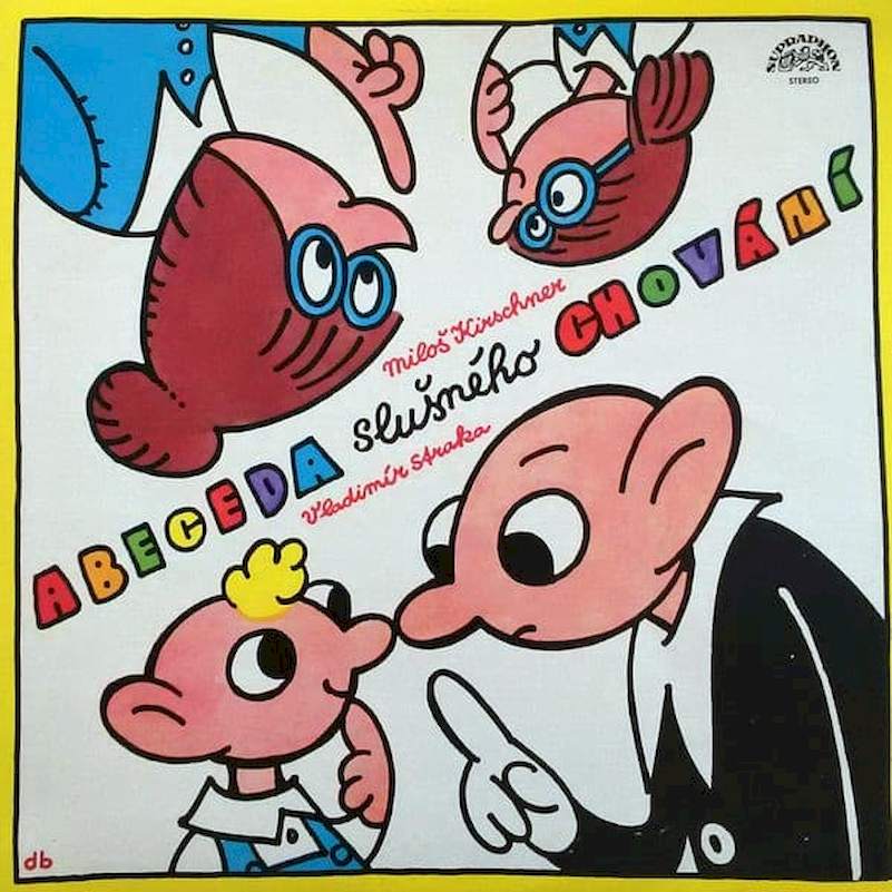 Spejbl & Hurvínek / Miloš Kirschner - Vladimír Straka - Hurvínkovy Večerníčky Pro Kluky I Pro Holčičky - LP / vinyl