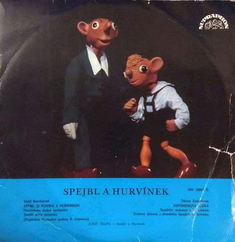 Josef Skupa, Spejbl & Hurvínek - Spejbl Si Povídá S Hurvínkem / Zapomenutá Slova - EP