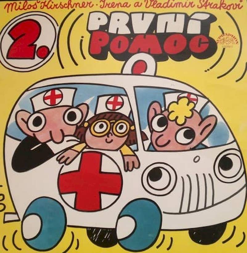 Spejbl & Hurvínek / Miloš Kirschner - Irena A Vladimír Strakovi - První Pomoc 2. - LP / vinyl