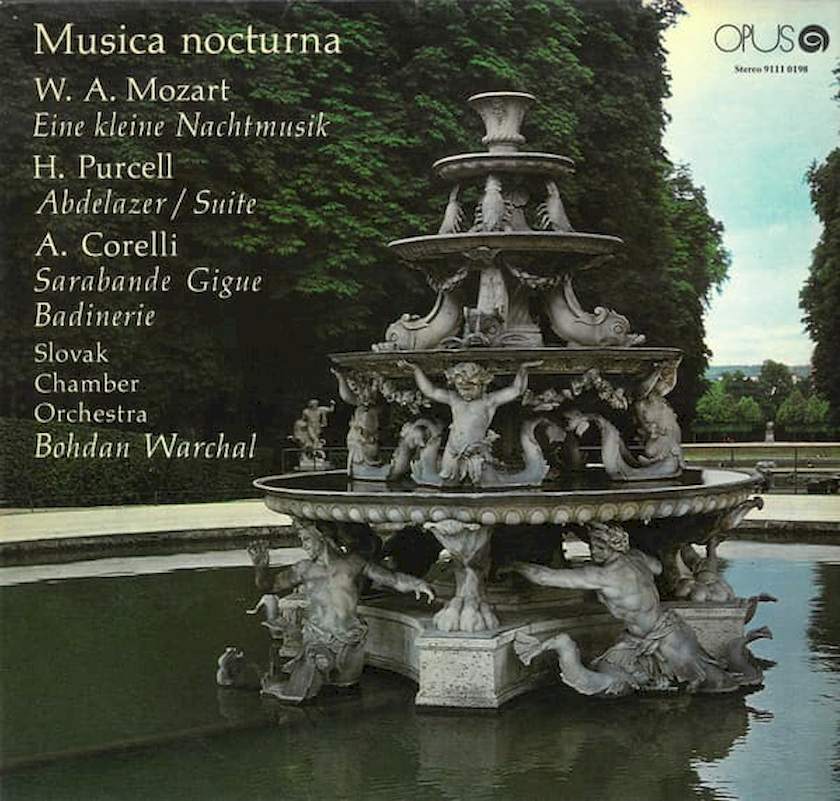 Wolfgang Amadeus Mozart / Henry Purcell / Arcangelo Corelli, Slovak Chamber Orchestra, Bohdan Warchal - Musica Nocturna - LP / vinyl