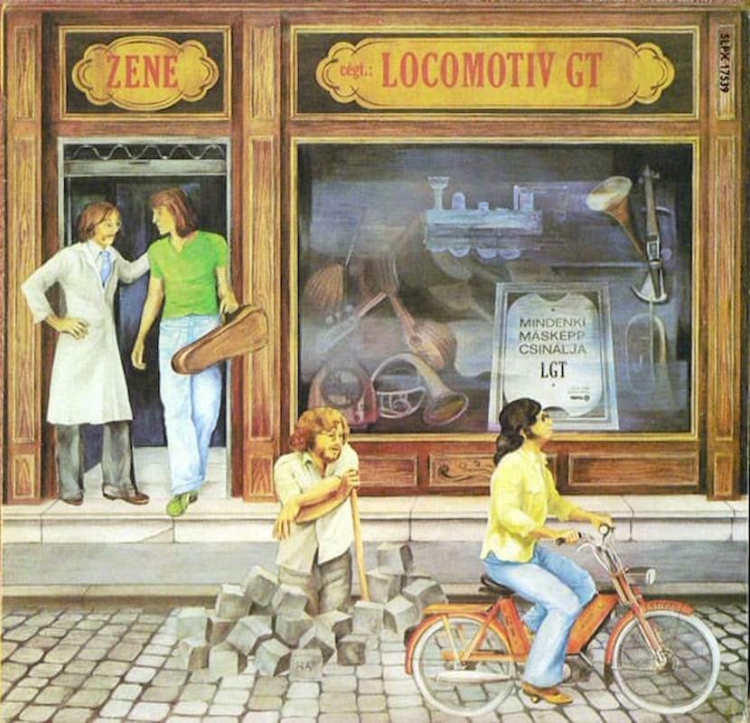 Locomotiv GT - Zene (Mindenki Másképp Csinálja) = Music (Everyone Does His Own Thing) - LP / vinyl