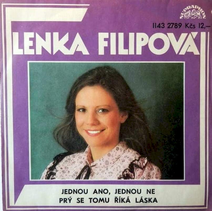 Lenka Filipová - Jednou Ano, Jednou Ne / Prý Se Tomu Říká Láska - SP / Vinyl
