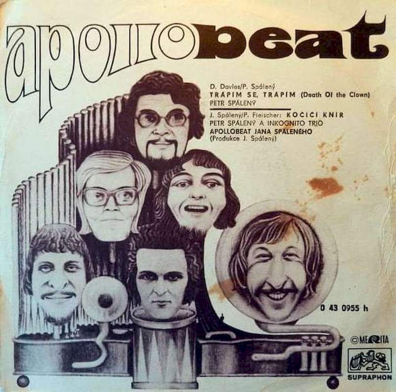 Petr Spálený, Apollobeat - Trápím Se, Trápím / Kočičí Knír - SP / Vinyl