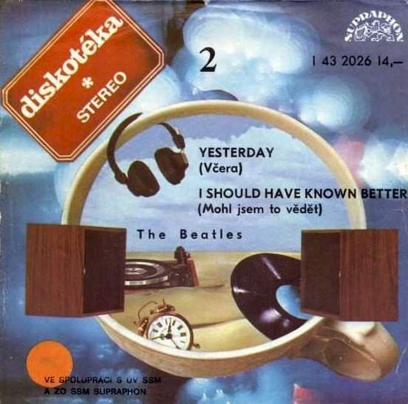 The Beatles - Yesterday = Včera / I Should Have Known Better = Mohl Jsem To Vědět - SP / Vinyl