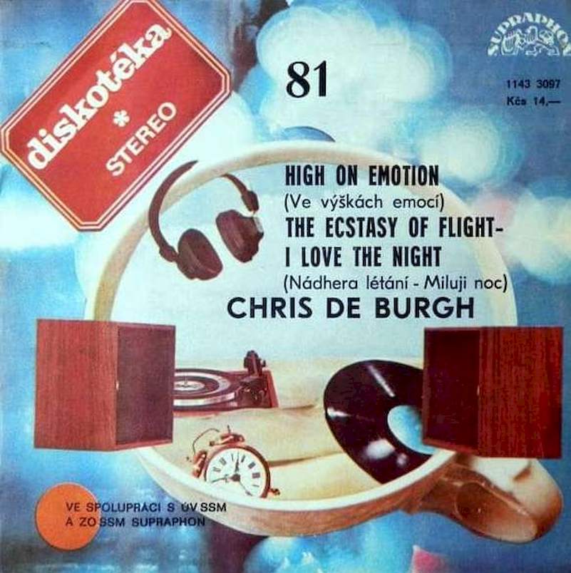 Chris de Burgh - High On Emotion / The Ecstasy Of Flight-I Love The Night - SP / Vinyl
