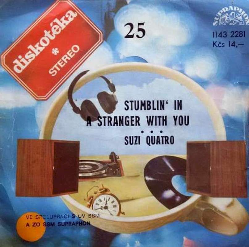Suzi Quatro - Stumblin' In / A Stranger With You - SP / Vinyl