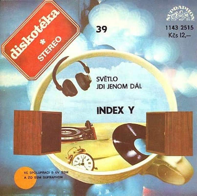 Index Y - Světlo / Jdi Jenom Dál - SP / Vinyl