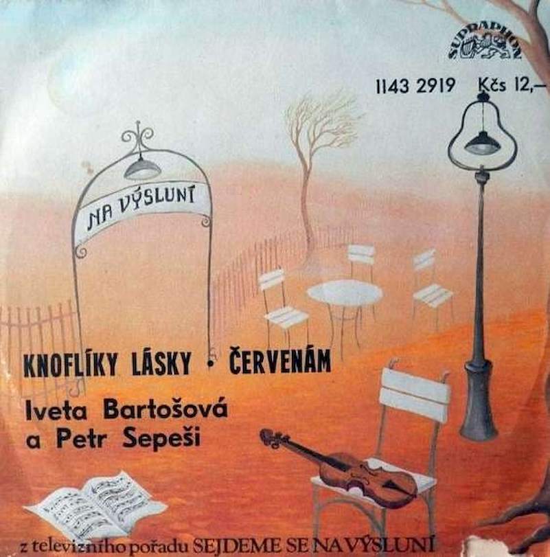 Iveta Bartošová A Petr Sepeši - Knoflíky Lásky - Červenám - SP / Vinyl
