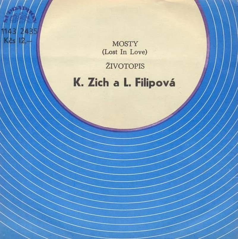 Karel Zich A Lenka Filipová - Mosty (Lost In Love) / Životopis - SP / Vinyl