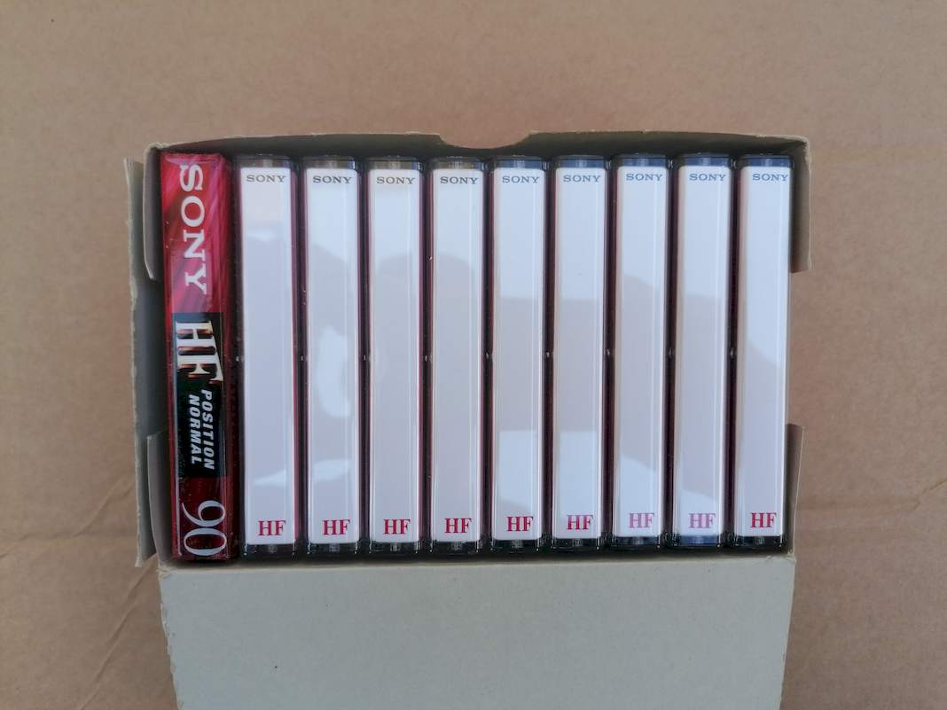 Audio kazeta SONY HF - 90 min