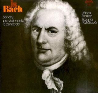 Johann Sebastian Bach, Janos Starker, Zuzana Růžičková - Sonáty Pro Violoncello A Cembalo - LP / Vinyl